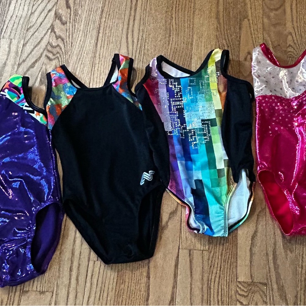 5 Girls Gymnastics Leotards